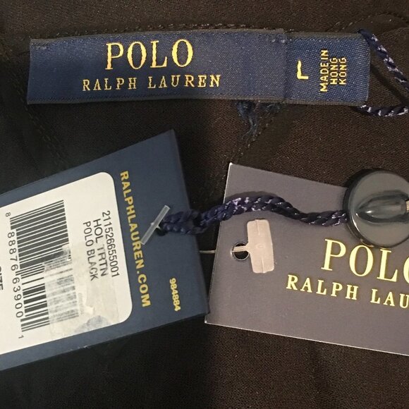 NWT POLO RALPH LAUREN Black Cotton Handkerchief Asymmetrical Hem Tank Dress 6 - Picture 6 of 7